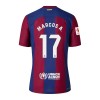 Officiële Voetbalshirt + Korte Broek FC Barcelona Marcos A. 17 Thuis 2023-24 - Kids